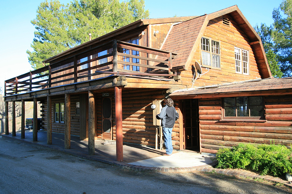 Log Cabin Life in Bear Valley, California