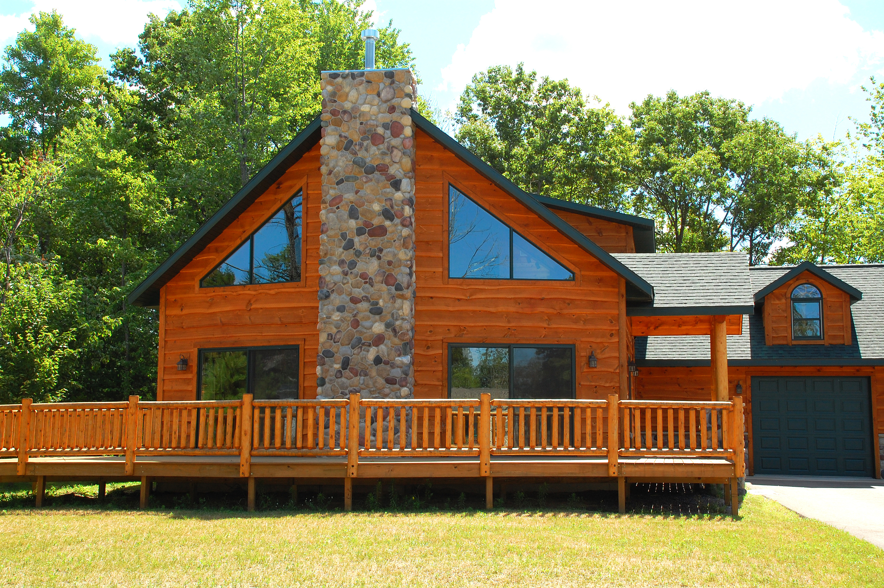 How to winterize log home chimneys
