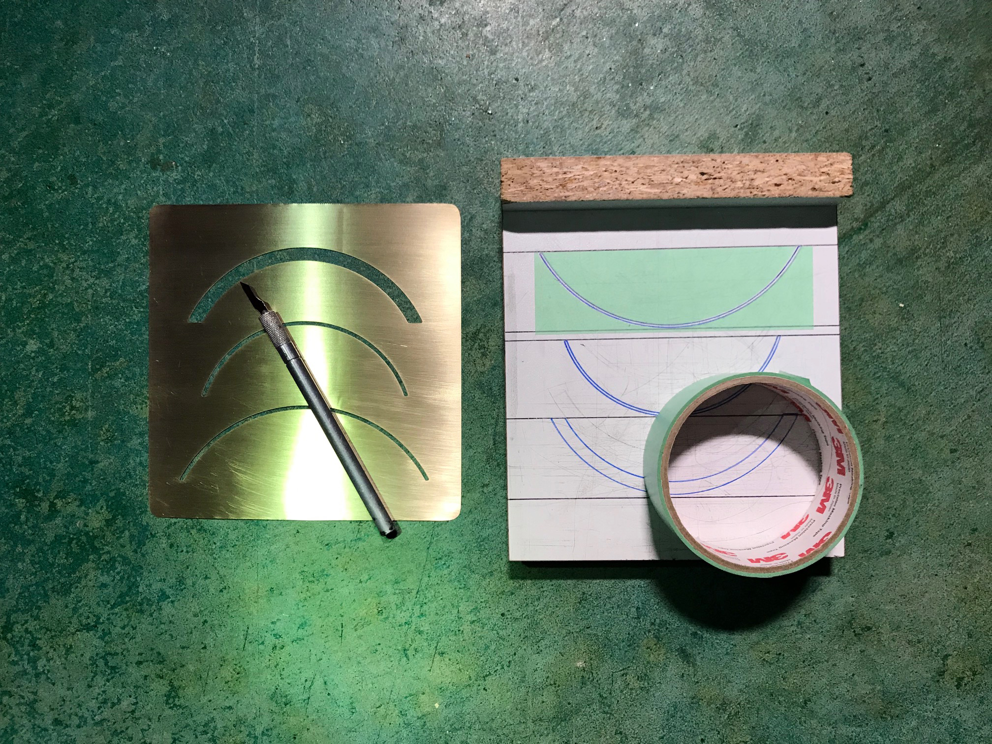 3M Precision masking tape TJ Thompson Guitars Pro Luthier Tools
