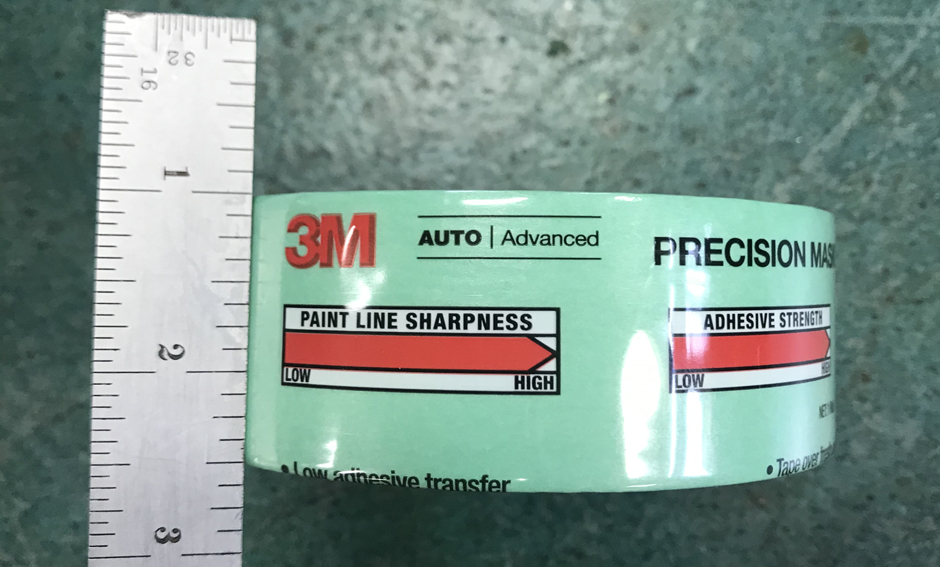 3M Precision masking tape TJ Thompson Guitars Pro Luthier Tools