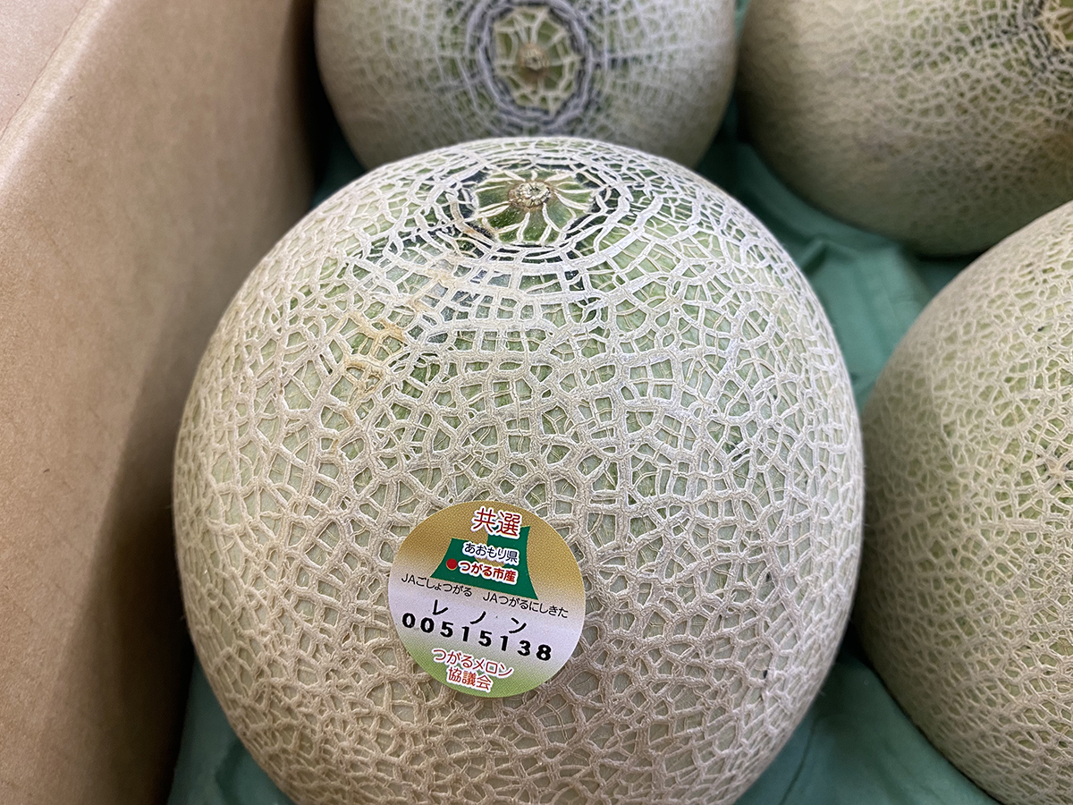 青森県産 メロン レノン | 業務仕入・見積なら食品卸売の生鮮卸売市場