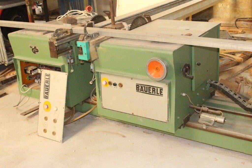 Bäuerle Double Cross Cut Saw secondhand DS PROMAS