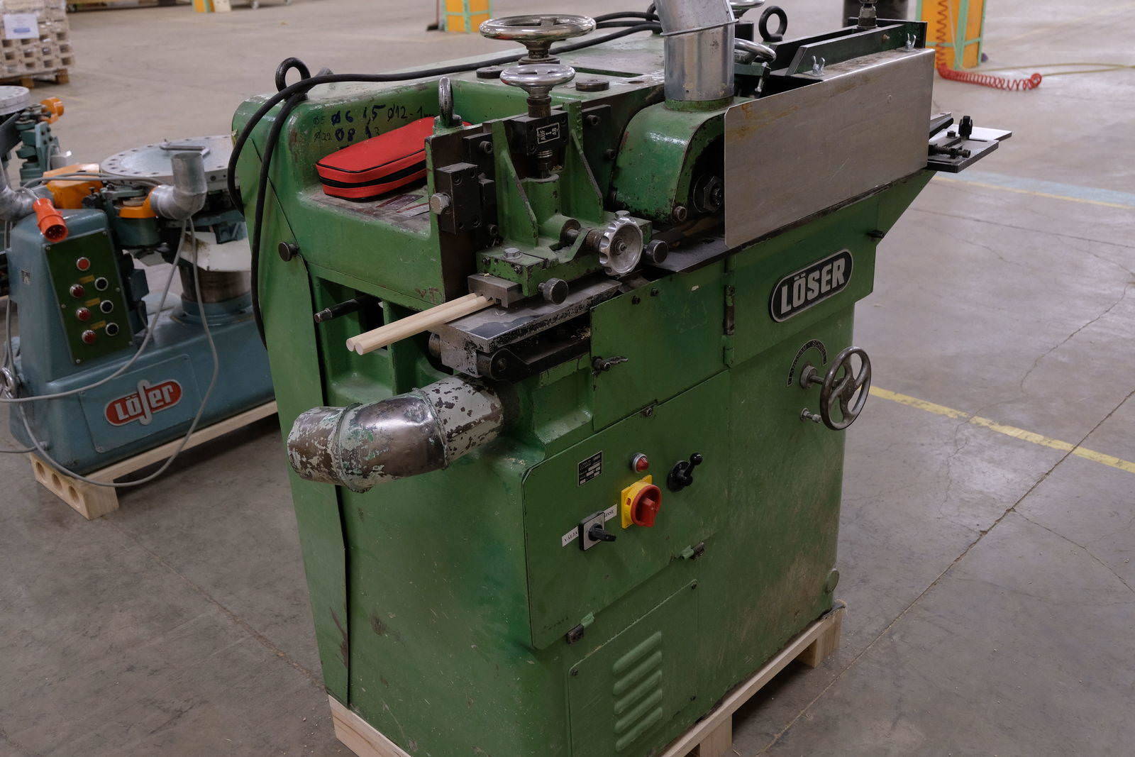 Löser Rod Planer / Planing Machine for Round Bars secondhand VF 120