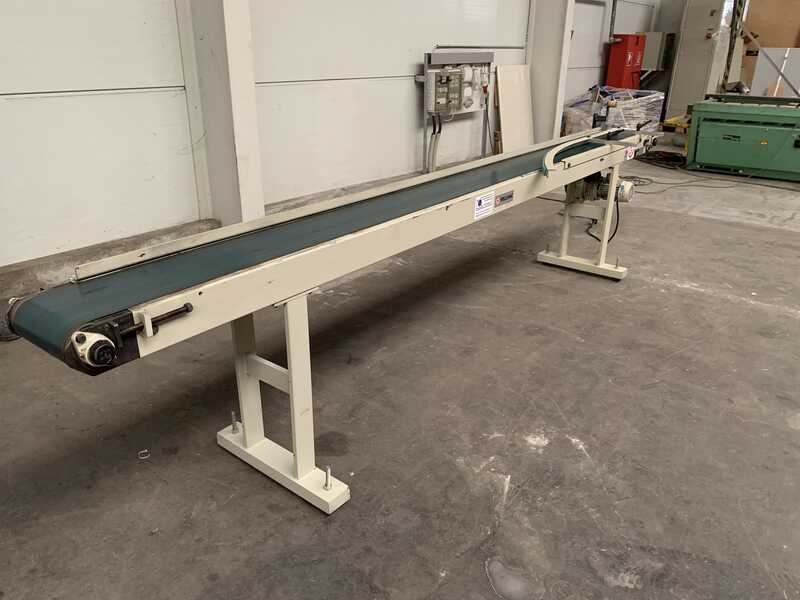 Friulmac Conveyor Belt for laths and profiled wood secondhand FN TT