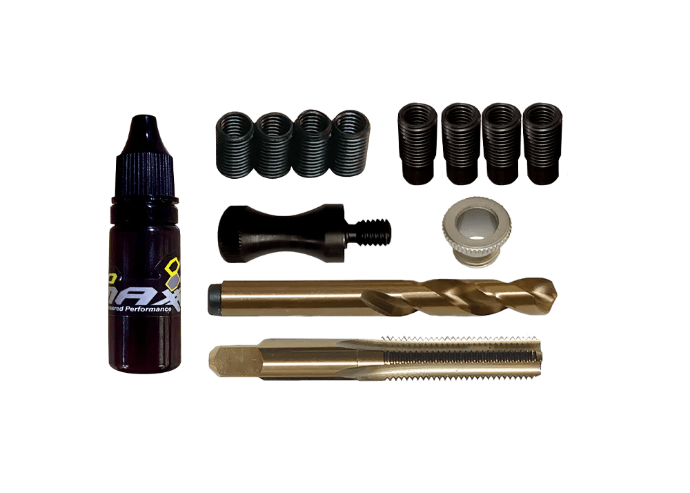 Thread Repair Kit, 8MM, Solid Steel Inserts Exhaust Manifold — ProMAXX Tool