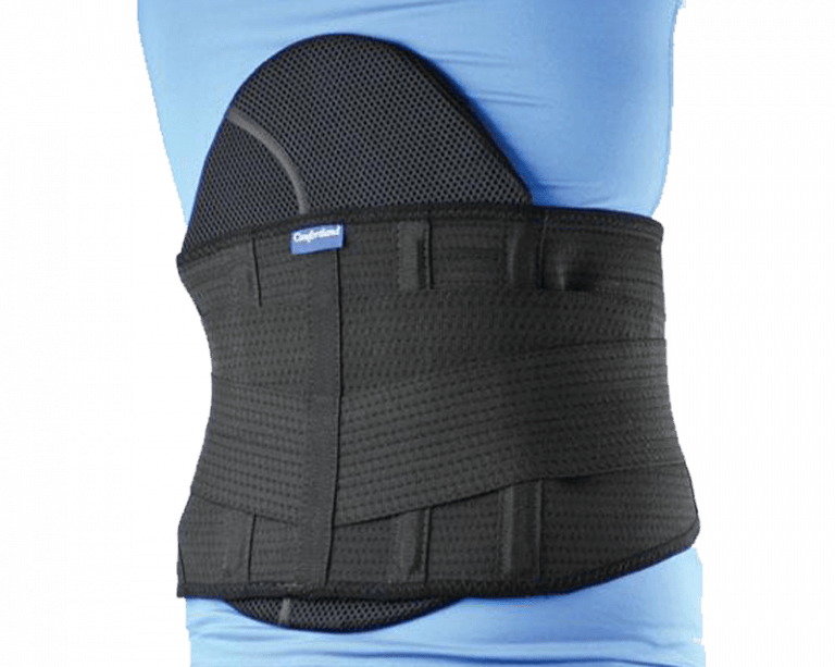 Elastic Back Brace with Rigid Removable Tall Back Panel Pro Medical East