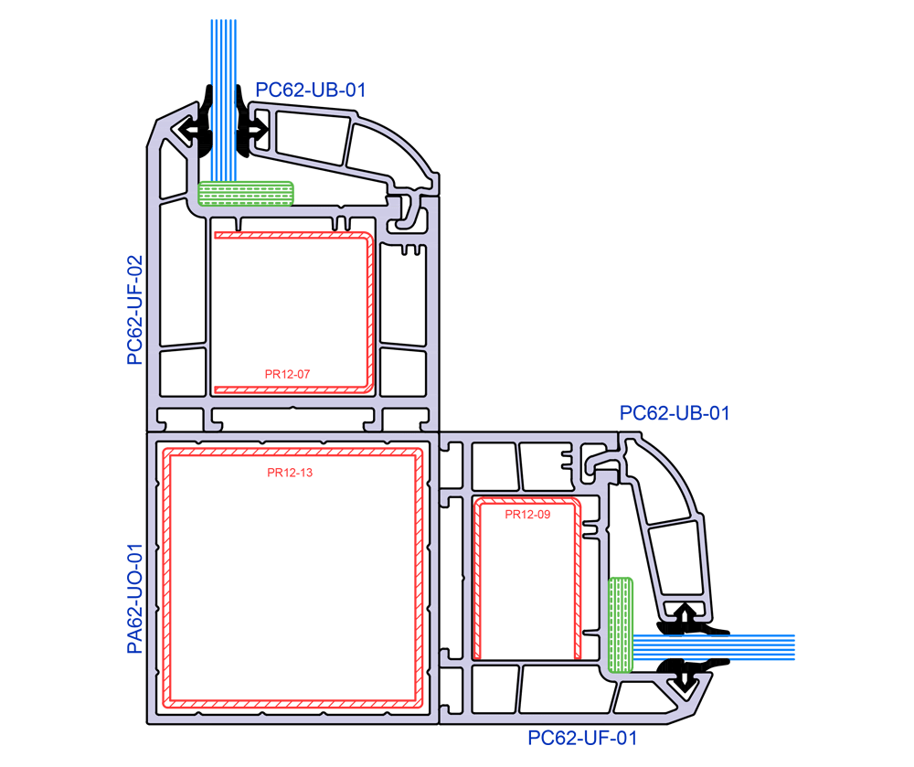 Inventa Casement uPVC Windows India