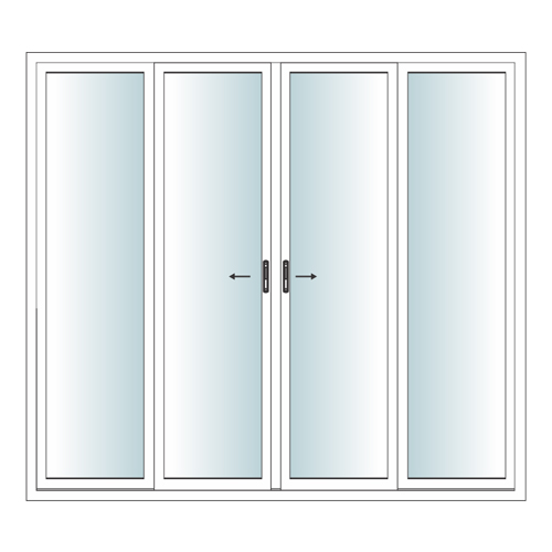 Inventa Sliding uPVC Doors