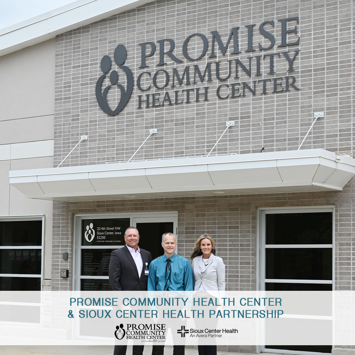 PROMISE COMMUNITY HEALTH CENTER AND SIOUX CENTER HEALTH PARTNERSHIP