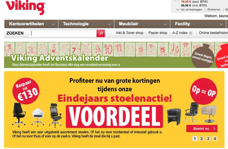 Viking kortingscode extra korting bespaar op VikingDirect.be(TIP)