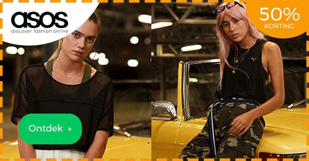 Asos sale tot 50 PromoCode.be