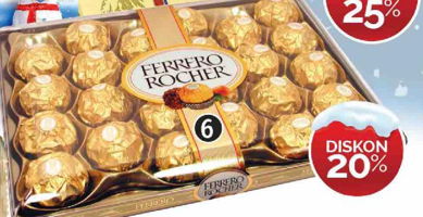 Promo Harga Ferrero Rocher Coklat Terbaru Minggu Ini - Katalog Carrefour, Lottemart, Tip Top | Hemat.id