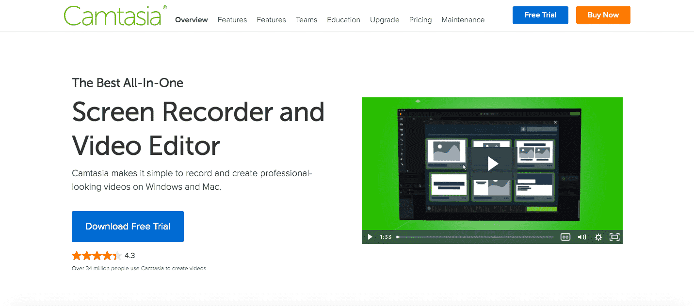 Promo Spotlight On Camtasia Screen Recorder