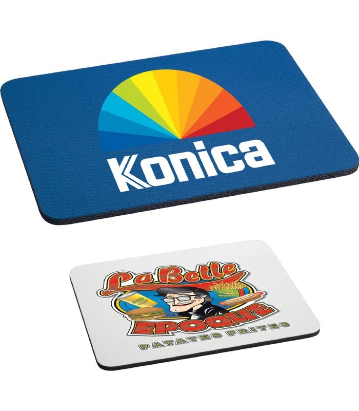 1/4" Rectangular Rubber Mouse Pad