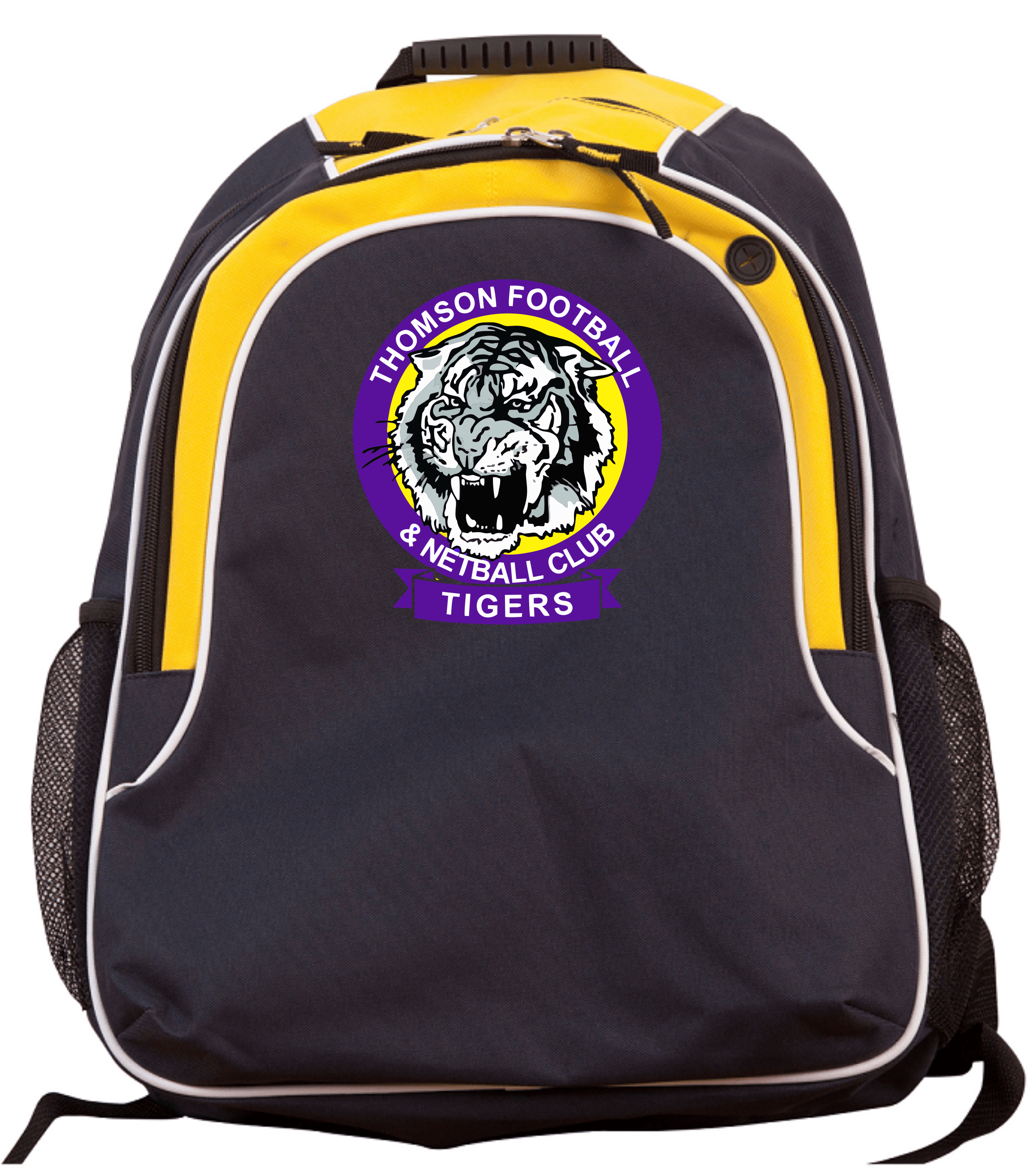 Sports Backpack with Club Logo — PromoteIt Trophy & Clothing Co.