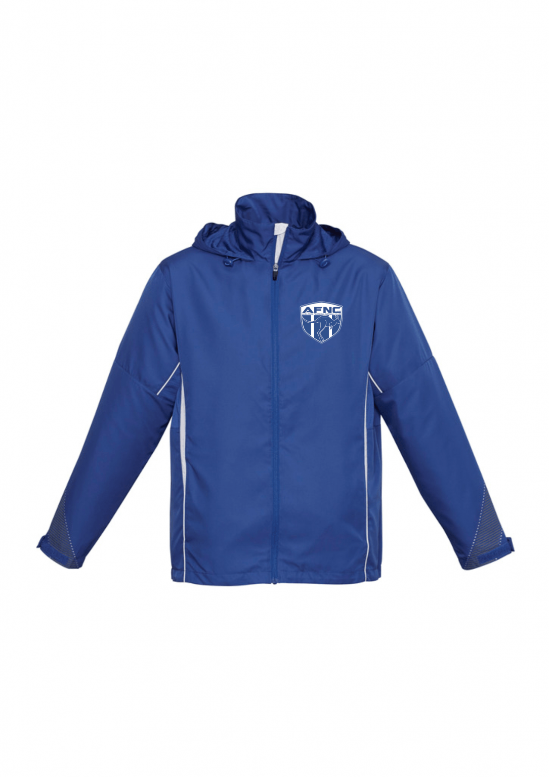 Adults Royal/White Razor Jacket — PromoteIt Trophy & Clothing Co.
