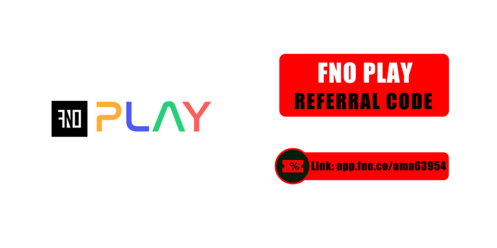 Fno Play Referral Link (Referral Code) is (ama63954) Get ₹100 Signup