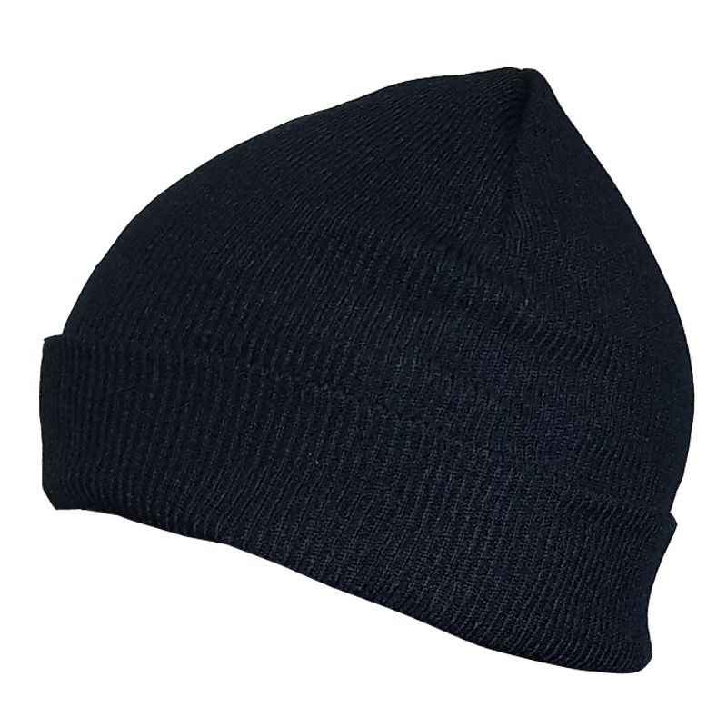 Plain Black Beanie Promo Unlimited