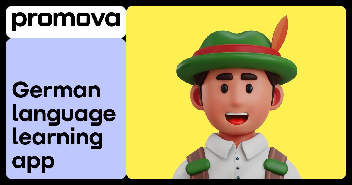 Promova Best German language learning app for IOS and Android