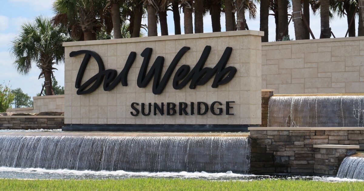 Del Webb Sunbridge, Orlando Florida 55+ Active Retirement New