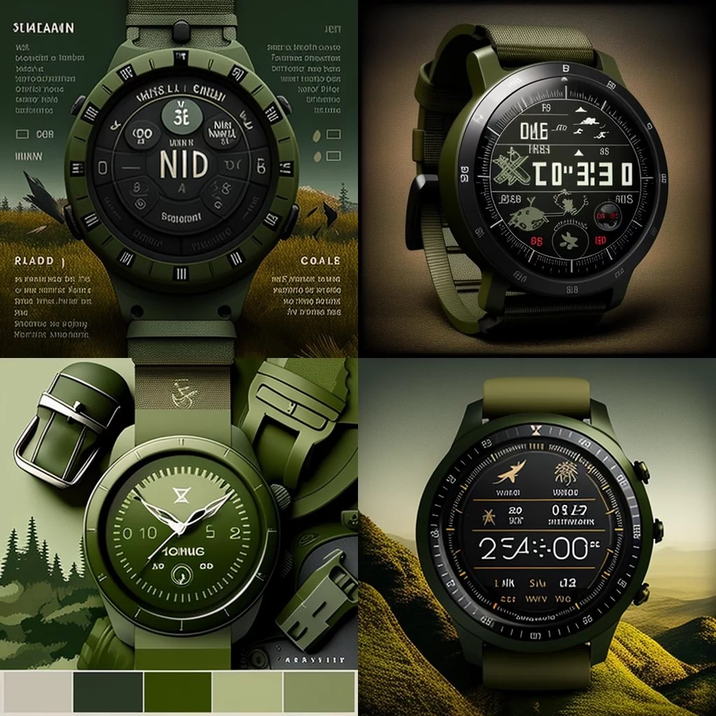 Prompt Consider military design for smartwatch Download Script for AI