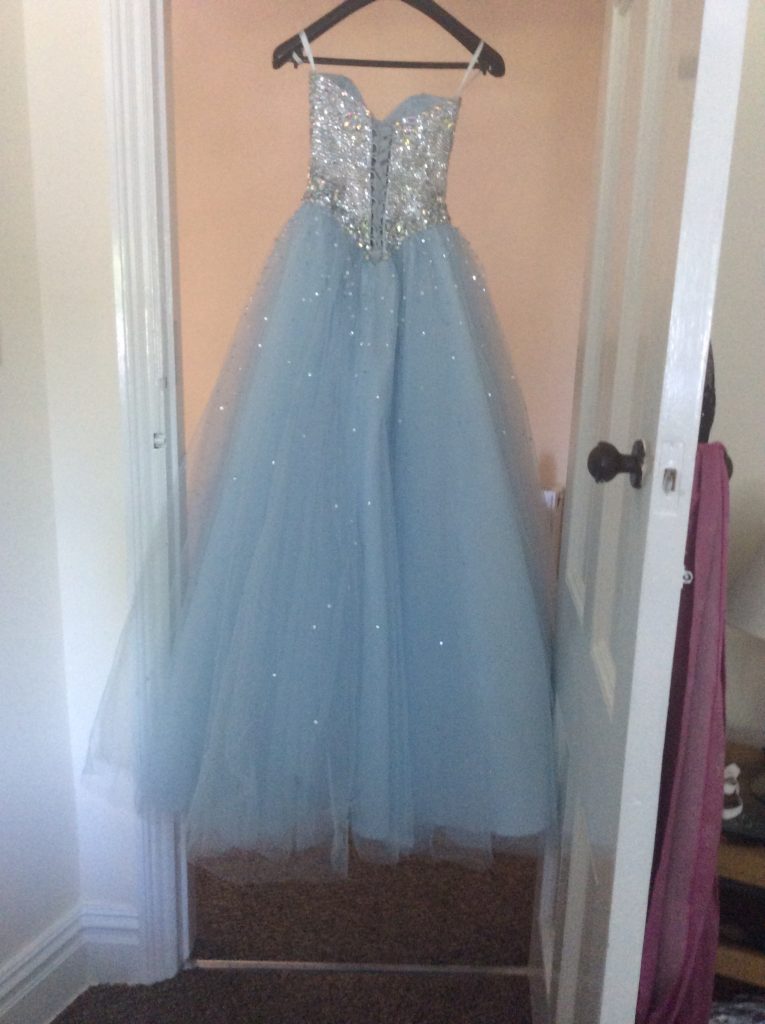 Powder Blue Prom Dress Prom UK Reloved