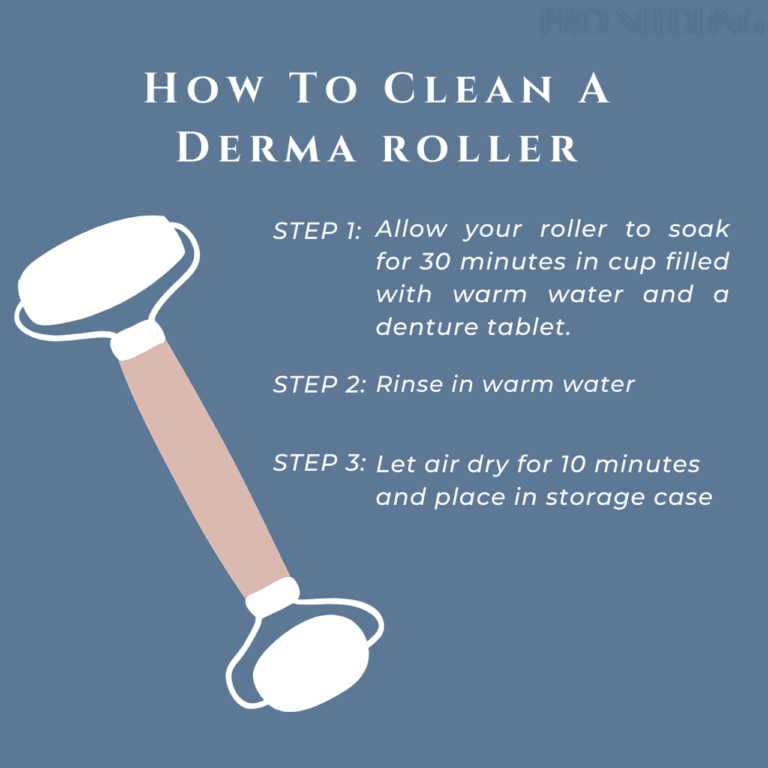 How To Clean A Derma Roller Pro Needling