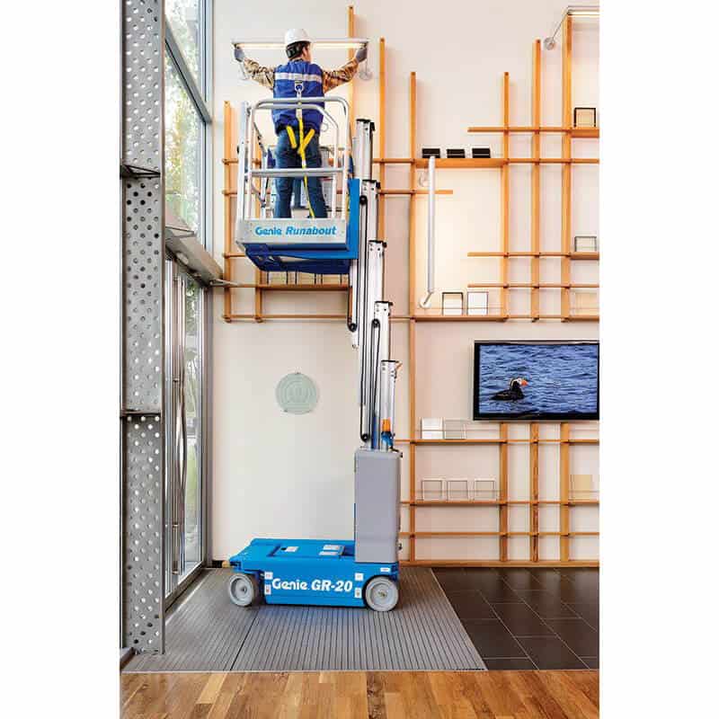 Genie GR20 6.52 m Vertical Mast Lift Pronto Access
