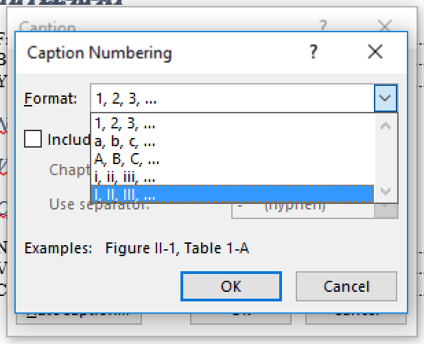 Microsoft Word Tips Custom Caption Styles and Numbering