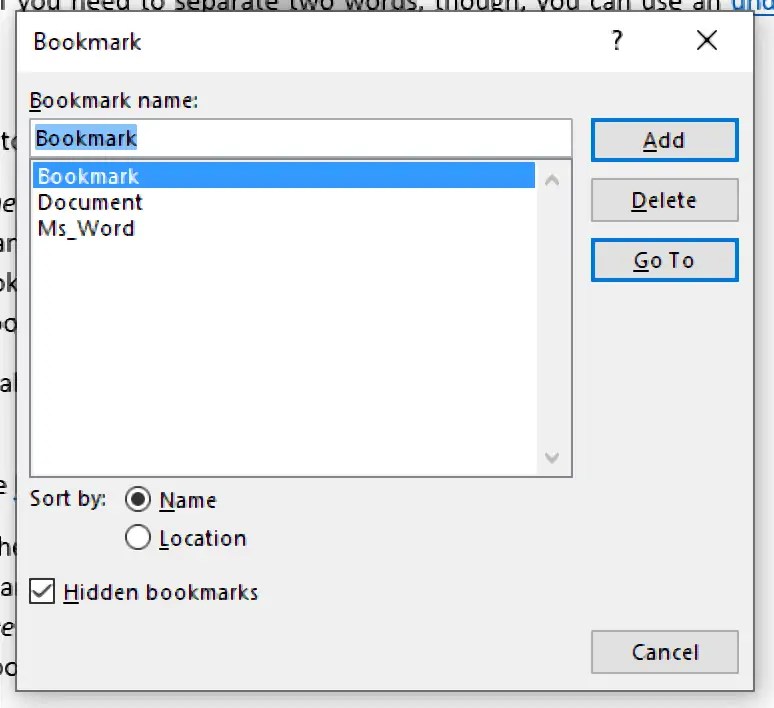 How to Use Bookmarks in Microsoft Word Proofed’s Writing Tips