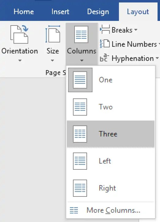 Formatting Columns in Microsoft Word Proofed's Writing Tips