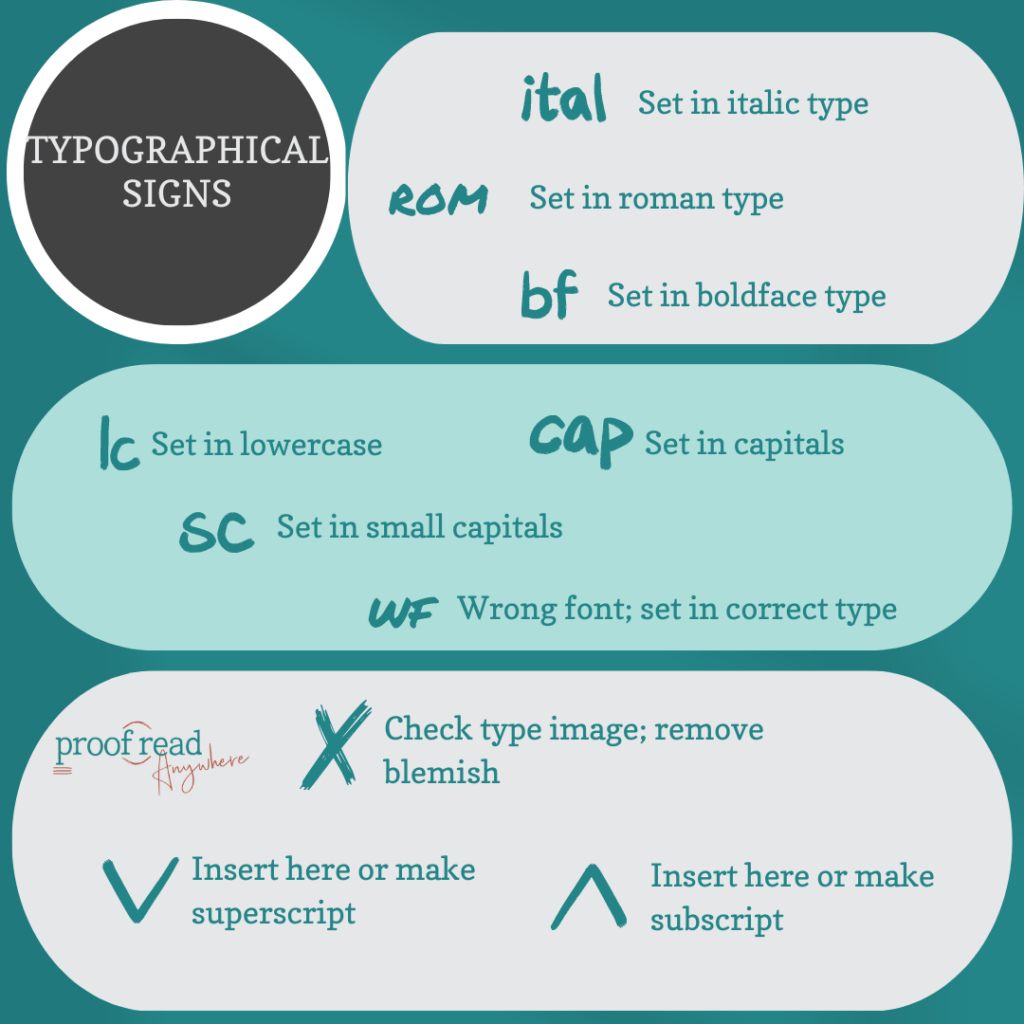 Proofreading Marks | Proofread Anywhere