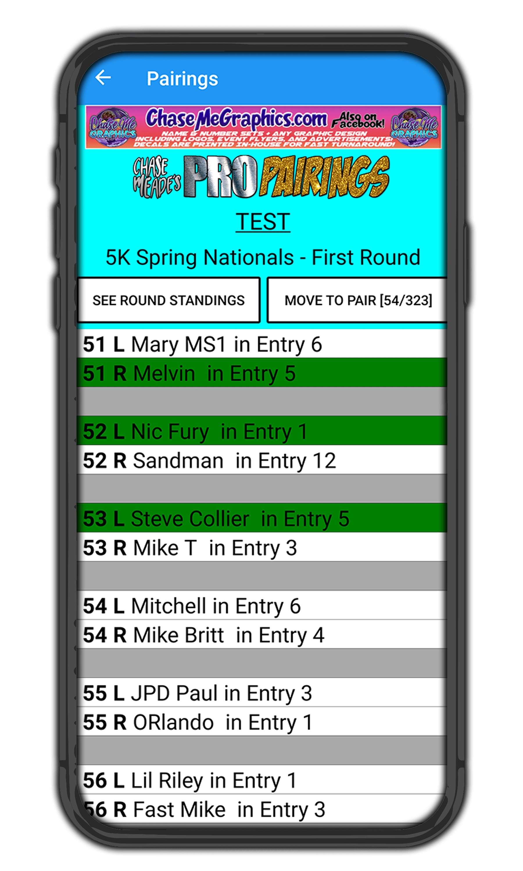 Pro Pairings – Pairings done professionally.