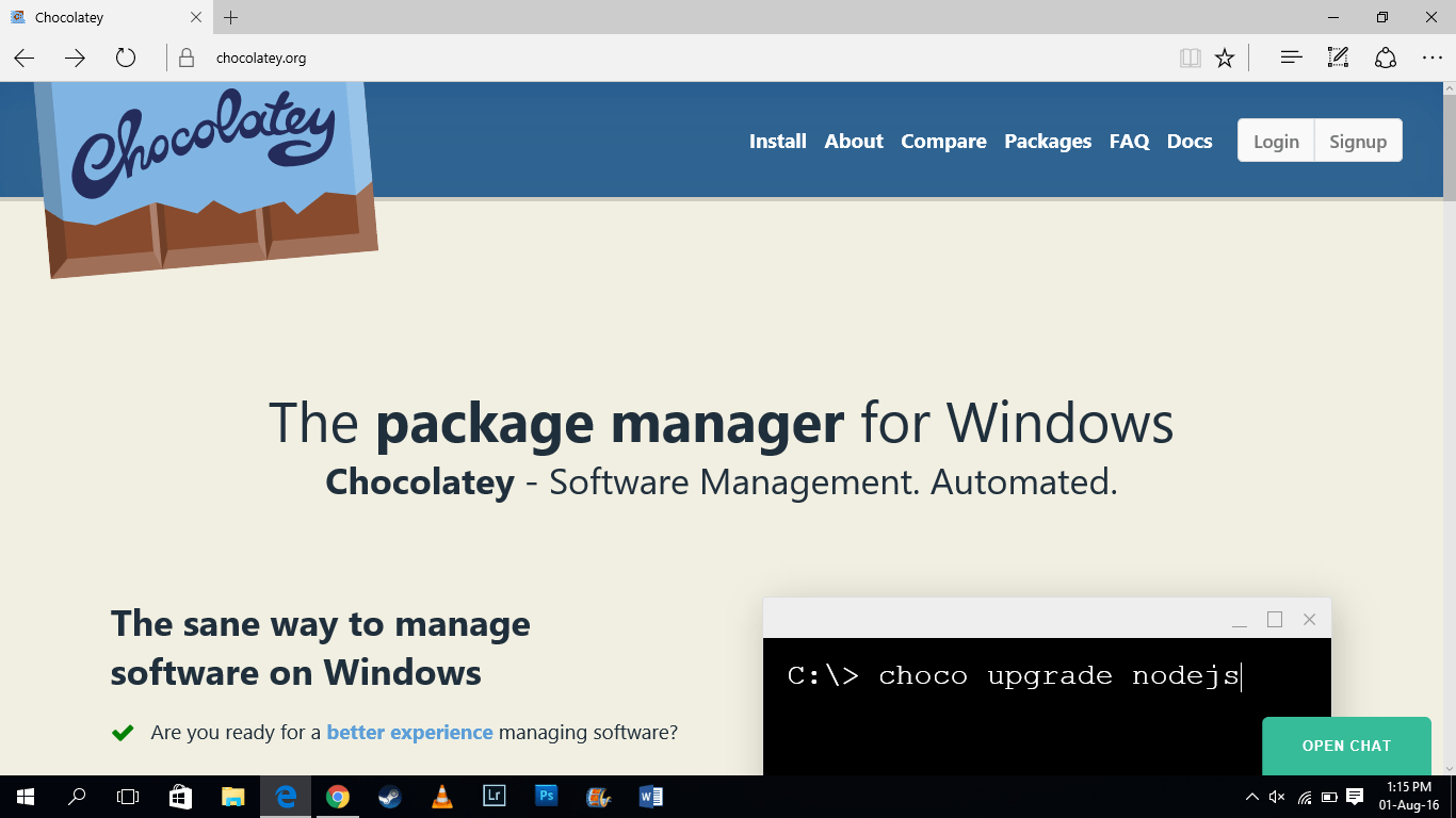 Chocolatey is the Windows Package Manager You Were Waiting For