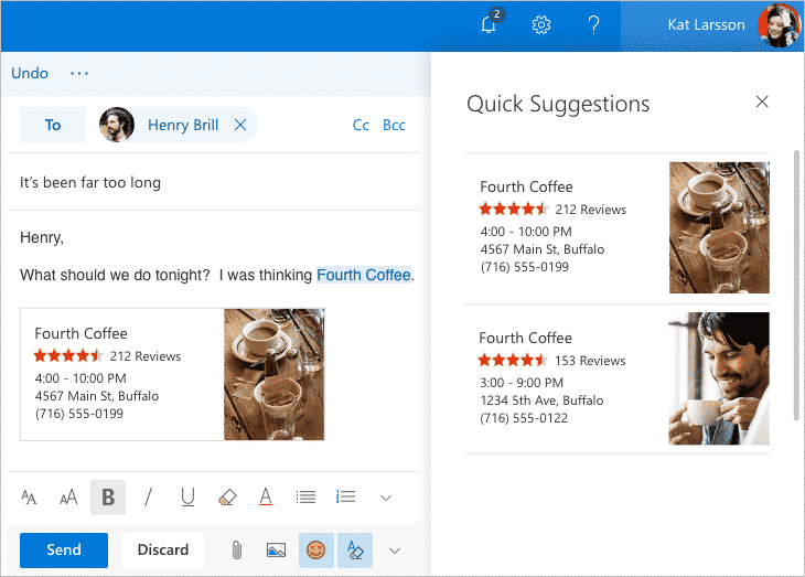 Outlook Beta Brings Quick Suggestions, Visual Changes and More