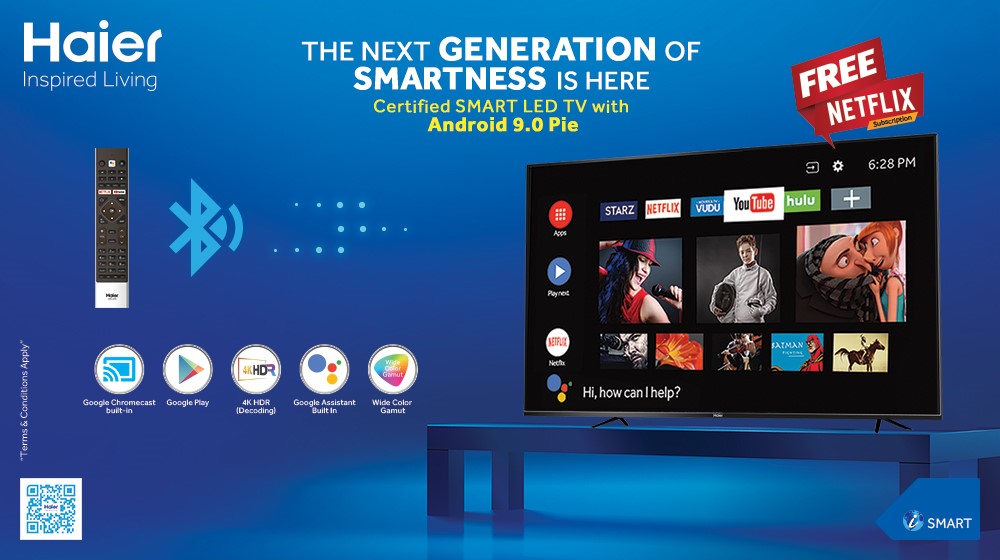 Haier Introduces Next Gen, AI Powered Smart LEDs