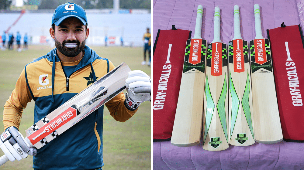 Rizwan Explains Why He Uses GrayNicolls Bat [Video]