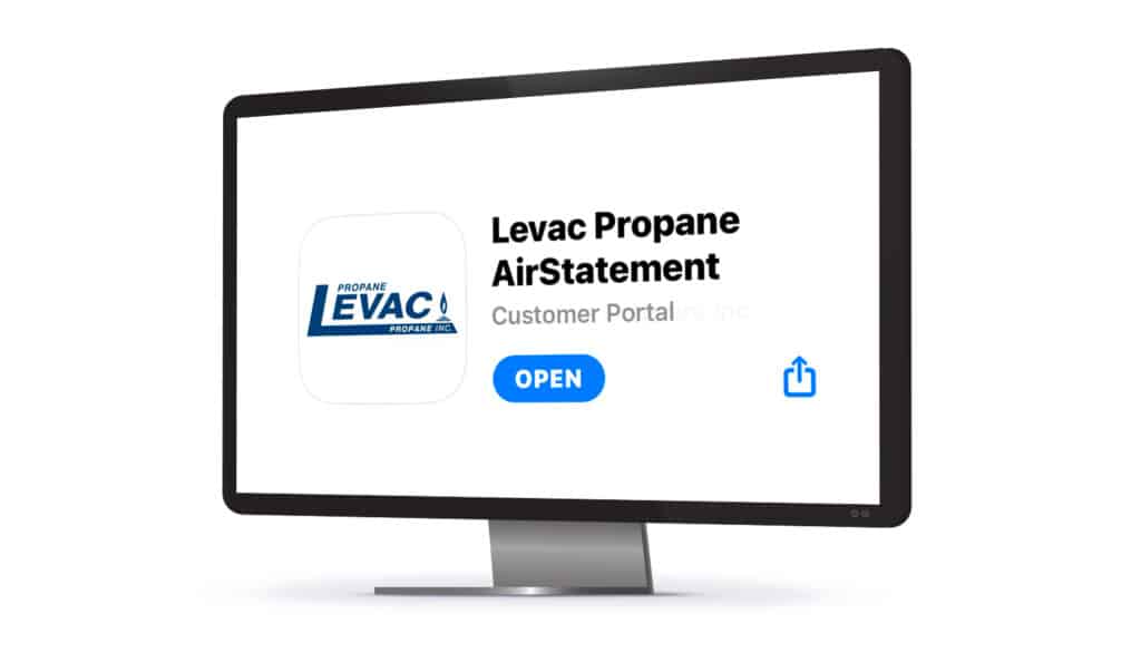 Customer Portal Propane Order & Billing Propane Levac
