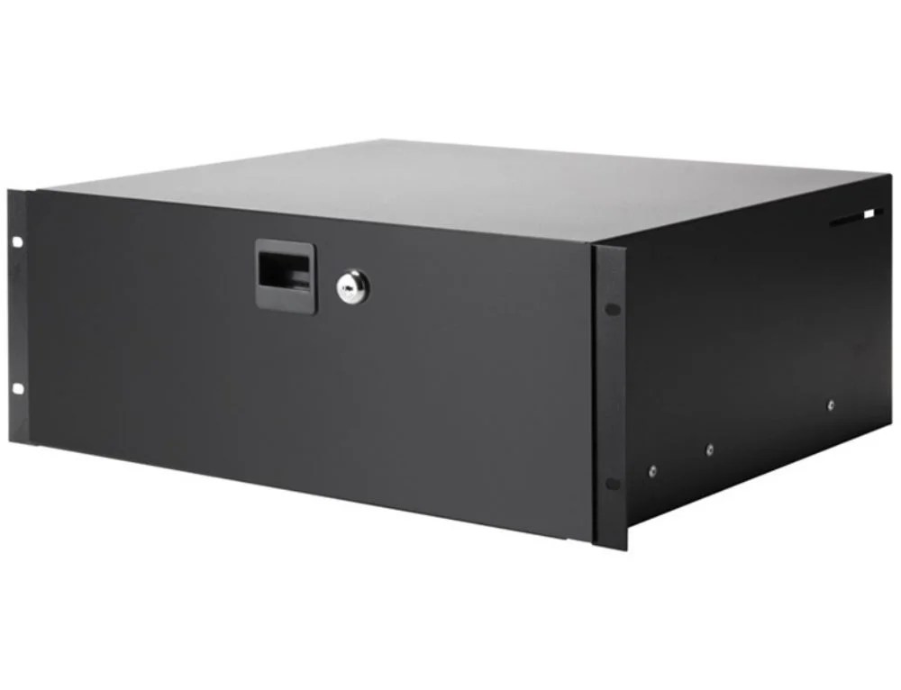 RDR3U Lockable 3U 19 inch Hinged Rack Door Panel PropAudio