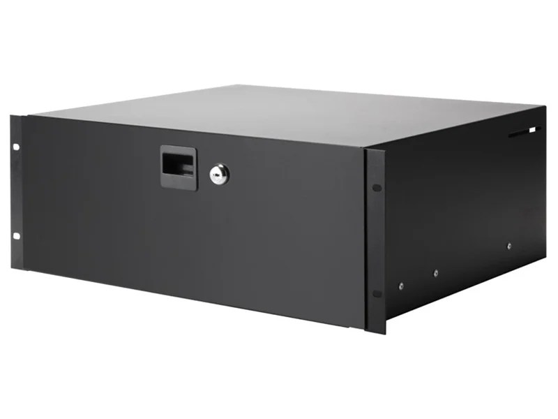 RDL4U Lockable 19 inch Rack Drawer 4U 370mm deep PropAudio