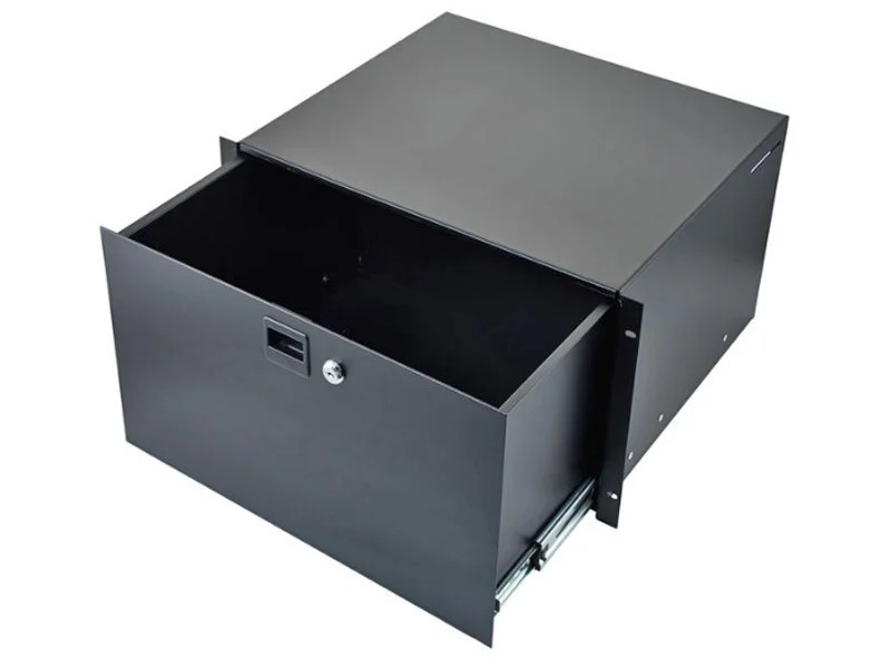 RDL6U Lockable 19" Rack Mount Drawer 6U 370mm deep PropAudio