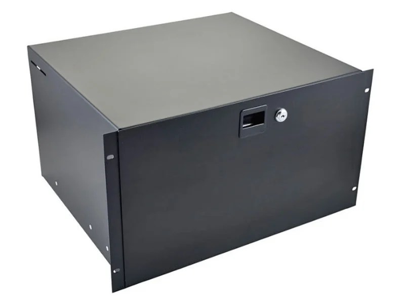 RDL6U Lockable 19" Rack Mount Drawer 6U 370mm deep PropAudio