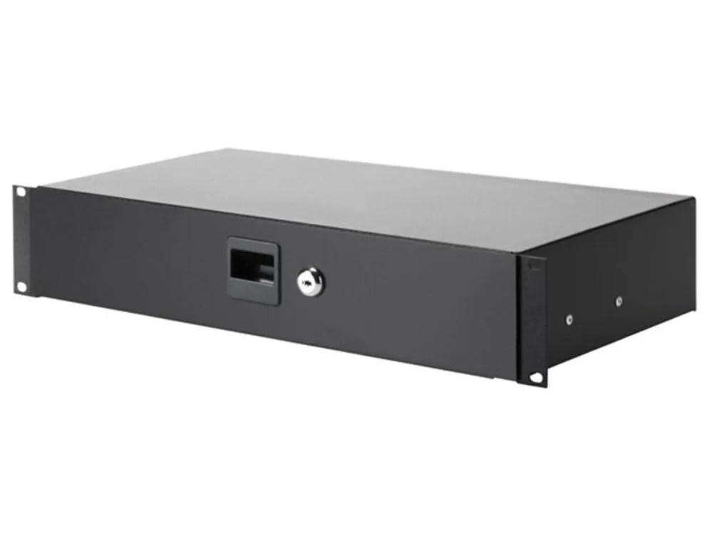 RDR3U Lockable 3U 19 inch Hinged Rack Door Panel PropAudio