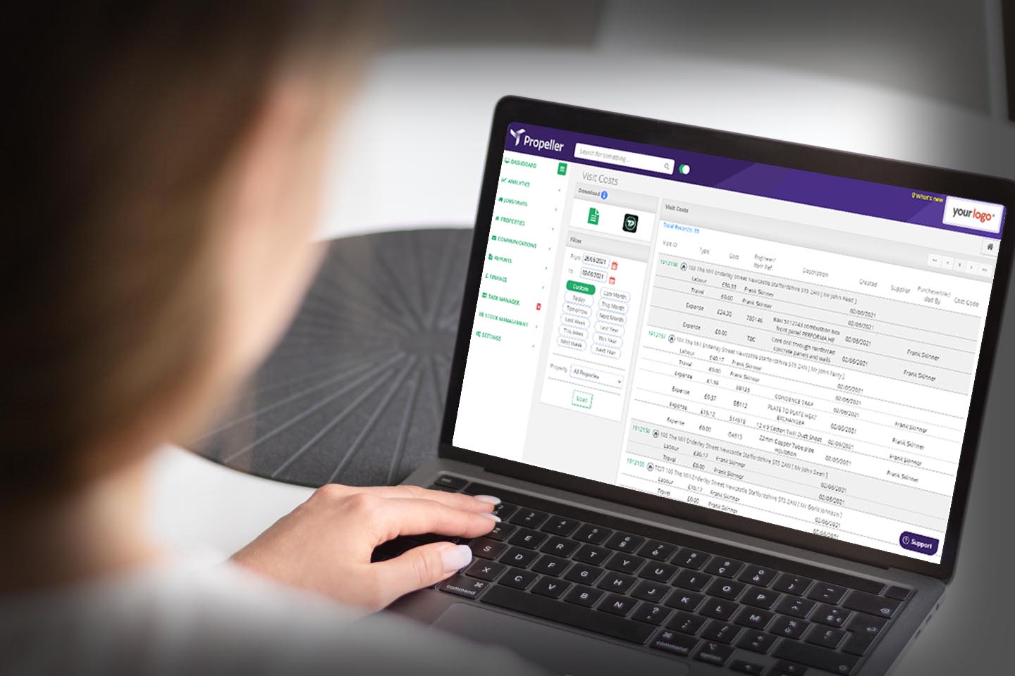 Job Management Software Professional Propeller Powered