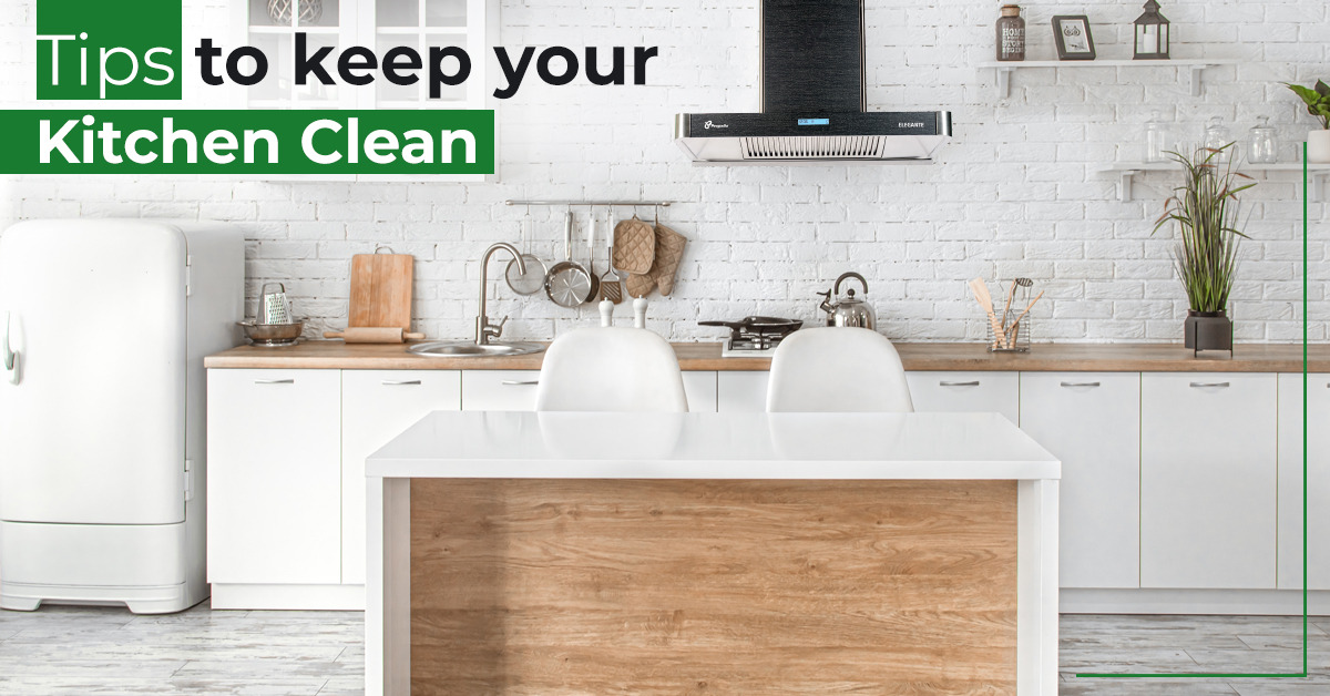 Kitchen 4 Easy Ways of keeping your clean