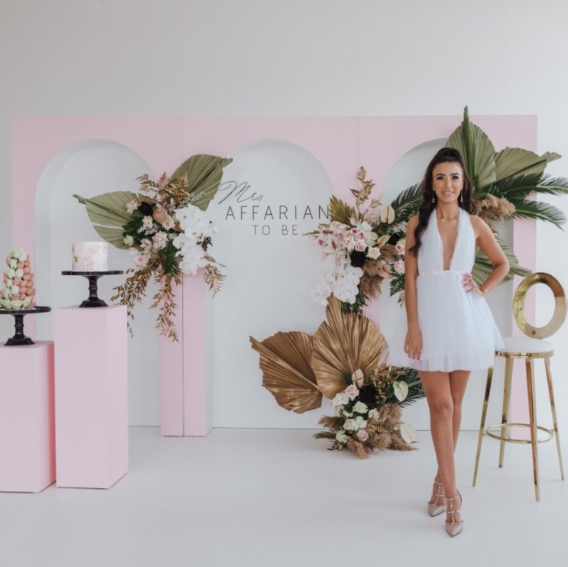 Bridal showers prop hire Melbourne