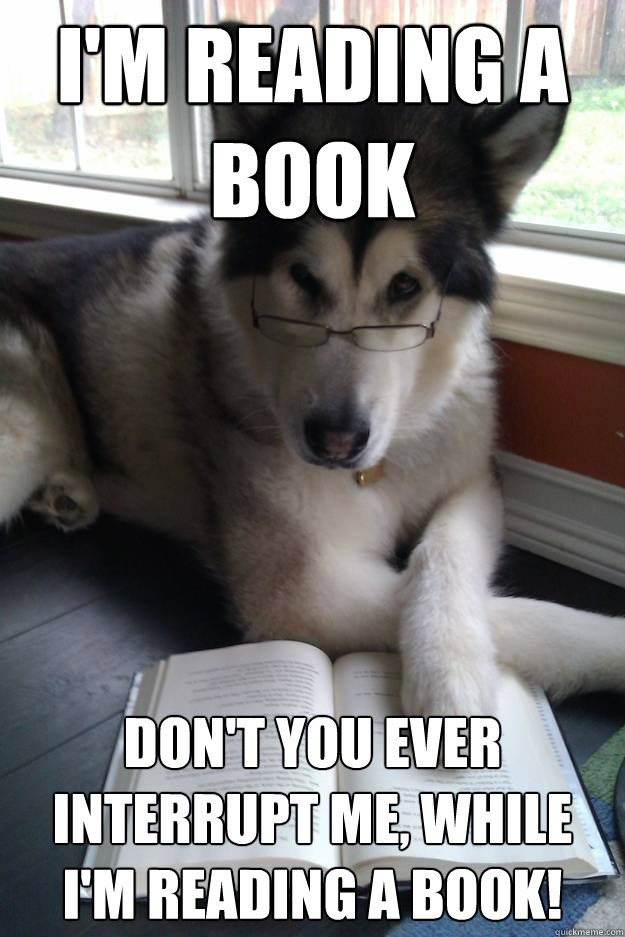 My reading habits as seen through memes. Propensity to Discuss