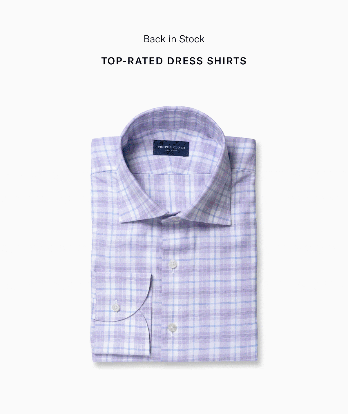 The Greenwich Dress Shirt Collection // Customer Favorites Back in