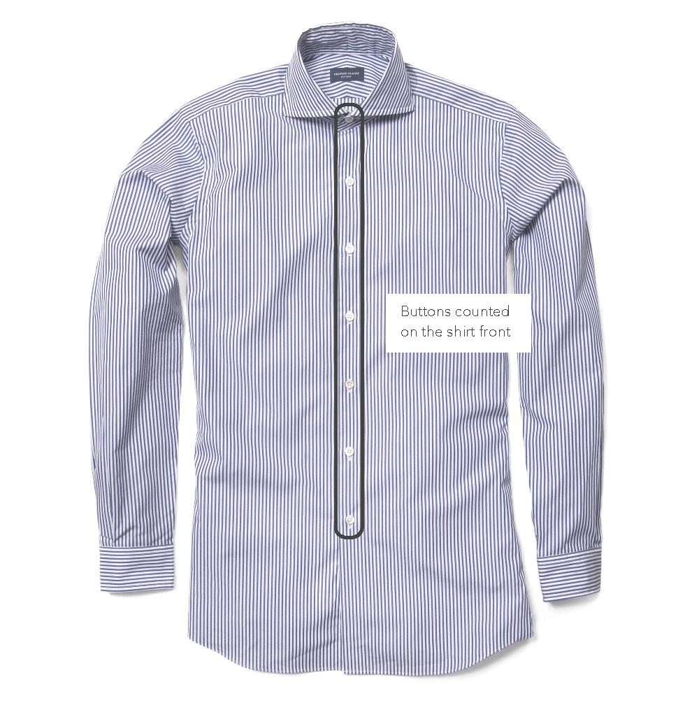 Number of Buttons on Shirt Front Proper Cloth Reference Proper Cloth