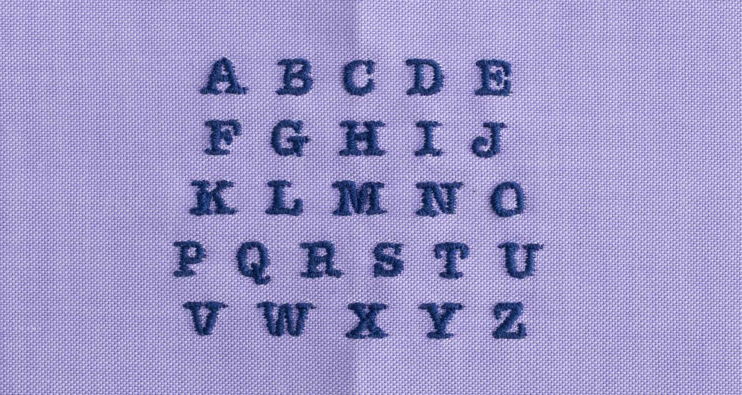 Dress Shirt Monogram Styles Proper Cloth Help